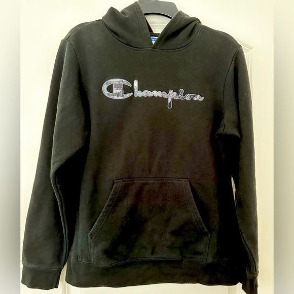 Champion Boys Sweatshirt, Black, Boys Size XL - Picture 1 of 4